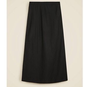 J. Crew Black Maxi Skirt